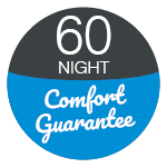 60 Night Comfort Guarantee